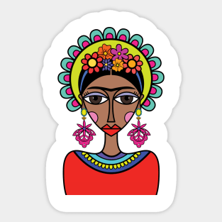 La Frida Sticker